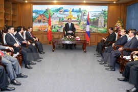 Le président du Vietnam en visite à Champassak (Laos)