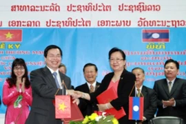 Préparation de l'application du nouvel accord de commerce Vietnam-Laos
