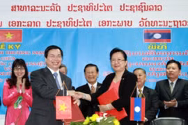 Préparation de l'application du nouvel accord de commerce Vietnam-Laos