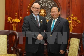 Le président du Parti communiste des Etats-Unis à Ho Chi Minh-Ville