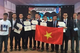 Des Vietnamiens primés aux Olympiades internationales d’astronomie et de physique astronomique