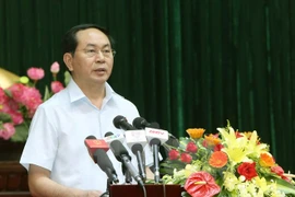 Le président Trân Dai Quang à l’écoute des électeurs de Hô Chi Minh-Ville