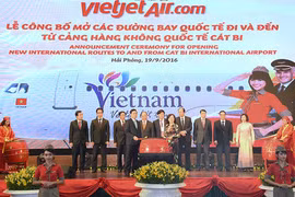 Ouverture de deux lignes directes Hai Phong-Séoul et Hai Phong-Bangkok