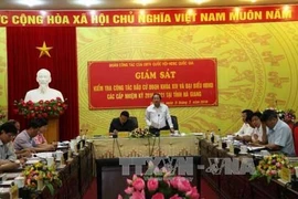 Des habitants frontaliers de Ha Giang se préparent aux élections légisaltives