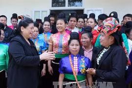 Des dirigeants à la Journée de la Grande union nationale à Son La et à Nghê An