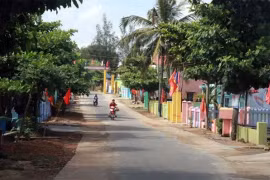 Tam Thanh, le village de fresques composées par des artistes sud-coréens