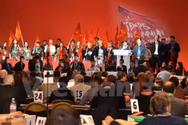Une délégation du PCV au 37e congrès du Parti communiste français