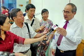 Le président du FPV salue la bonne organisation des élections de Hô Chi Minh-Ville