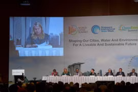 Le 7e Sommet mondial des villes s'ouvre à Singapour