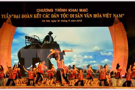 Semaine de la solidarité des ethnies et des patrimoines culturels du Vietnam