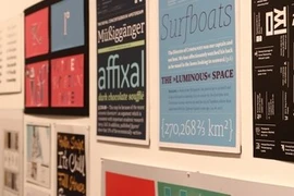 Exposition internationale de typographie à Ho Chi Minh-Ville