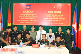 Le Vietnam et le Cambodge s'efforcent d'édifier une ligne frontalière de paix