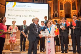 Le Vietnam primé aux 47e Olympiades de physique 2016