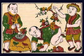 "Trait du printemps": honorer les valeurs culturelles de la peinture populaire du Vietnam