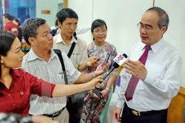 Le président du FPV salue la bonne organisation des élections de Hô Chi Minh-Ville