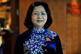 Mme Dang Thi Ngoc Thinh élue vice-présidente de la République