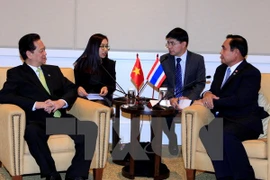 Des rencontres bilatérales avec la Thaïlande et l'Indonésie