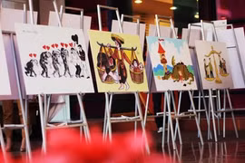 Remise des prix du concours de dessins satiriques sur l’égalité des sexes