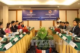 Les jeunes vietnamiens et laotiens renforcent leur coopération
