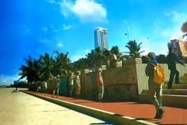 Da Nang va transformer sa digue maritime en espace artistique