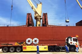 Exportation de 20.000 tonnes de tôle vers les États-Unis