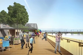 Une rue piétonne en bois prévue à Huê