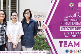 Le 4ème concours de plaidoirie en droit international humanitaire à Ho Chi Minh-Ville