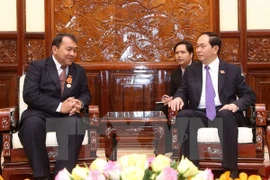 Le président Tran Dai Quang reçoit l’ambassadeur cambodgien