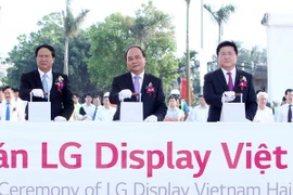 Lancement du projet LG Display Vietnam à Hai Phong