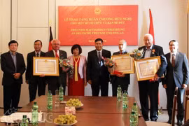 Des organisations et amis allemands à l’honneur