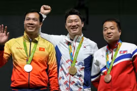 JO : Hoàng Xuân Vinh monte de nouveau sur le podium