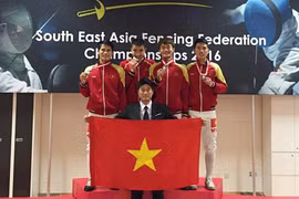 Escrime : le Vietnam remporte deux médailles d’or aux Championnats d’Asie du Sud-Est 2016