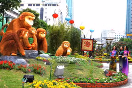 Têt : Ho Chi Minh-Ville inaugure la rue florale et celle des livres