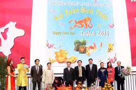 Présentation de la culture vietnamienne à la foire de Leipzig 