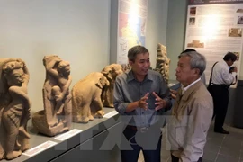 D’anciens objets Cham exposés à Hue