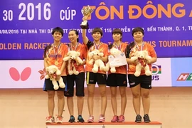 Raquette d’Or : le Vietnam remporte une médaille d’or