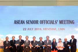 Réunion de hauts officiels (SOM) de l'ASEAN au Laos