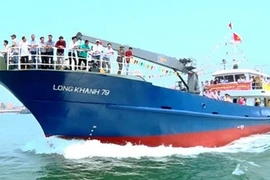 Le premier bateau de pêche hauturière en acier de Quang Binh