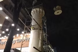 Installation d’un phare dans la rue des livres de Hô Chi Minh-Ville