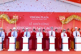 Mise en chantier d’un centre commercial Vincom à Dong Thap