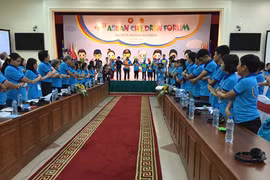 Clôture du 4e forum des enfants de l’ASEAN à Hanoi