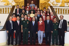 Le PM félicite les sportifs vietnamiens participant aux JO de Rio de Janeiro