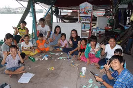 Cân Tho : des classes sur les marchés flottants
