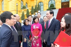 Le président Trân Dai Quang nomme 20 nouveaux ambassadeurs