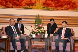 Une délégation de la Cour populaire suprême du Vietnam en visite en Chine