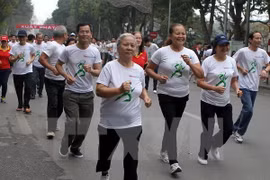 Course de la Journée olympique pour la santé publique