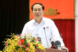 Le président Trân Dai Quang à l’écoute des électeurs de Hô Chi Minh-Ville