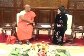 La vice-présidente du Vietnam reçoit des amis sri lankais