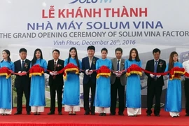 La SARL sud-coréenne Solum Vina inaugure une usine dans la province de Vinh Phuc