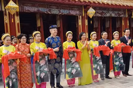 Inauguration du Temple Triêu Tô Miêu après restauration